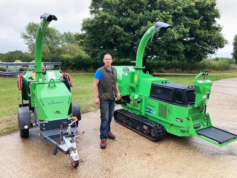 Superior service seals the deal on brace of GreenMech chippers for Heartwood Tree Care